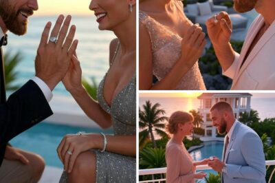 SECRET PROPOSAL: TRAVIS KELCE POPS THE QUESTION TO TAYLOR SWIFT AT BAHAMAS VILLA! The Chiefs star stunned Swift with a 10-carat diamond ring during a romantic getaway, hinting at a wedding of the century… What was her answer?