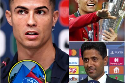 BREAKING NEWS: After the final victory in the 2025 Nations League, Cristiano Ronaldo wrote a personal letter to President Al-Khelaifi, expressing his desire to join PSG for the FIFA Club World Cup. However, the blunt response from Coach Enrique left Ronaldo utterly surprised.