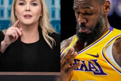 LEBRON JAMES CALLED HER “KKK BARBIE”… BUT KAROLINE LEAVITT’S 17 CALM WORDS BROUGHT HIM TO SILENCE