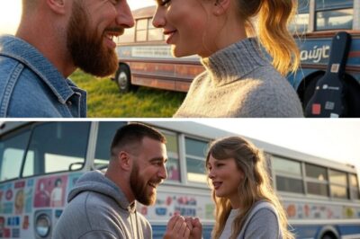 Travis Kelce bought back an old tour bus once used during Taylor Swift’s “Fearless” era — but it’s what he did with seat 13 that left her speechless…