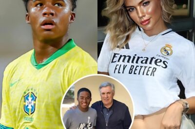BREAKING: Young star Endrick’s girlfriend, Gabriely Miranda, was recently discovered to be pregnant with a member of his first team squad, the incident was even more shocking when fans thought it was the head coach…