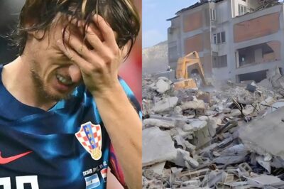 SAD NEWS: 30 minutes ago in the capital Madrid, a very strong earthquake occurred 6.7 on the Richter scale in the South of the city causing many casualties, Luka Modric donated 100 million euros for rescue – even more shocking when people discovered a teammate here…