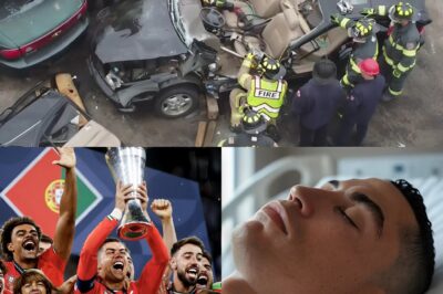 SAD NEWS: 15 minutes ago in Munich, at the age of 40, after winning the UEFA Nations League with his teammates, the family of Football Legend Ronaldo just announced urgent news to fans that he is currently…