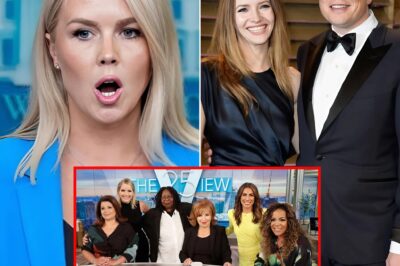 BREAKING: Just 10 minutes ago, Karoline Leavitt and Elon Musk stunned the nation by releasing a sh0cking exposé targeting ‘The View’. With a vault of video and insider testimony, they claim the daytime show has a “hidden agenda” and a “manipulative script.” Leavitt declared live: “That show is not just a talk show—it’s where narratives are weapon!zed.” Millions are demanding answers. Is this the beginning of the end for the most controversial panel on television?