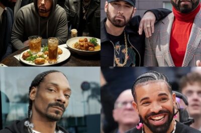 Leaked mysterious meeting and recording of conversation between 4 top Rappers. There is a super product coming soon. 50 Cent, Snoop Dogg, Drake and Eminem will definitely not disappoint fans.