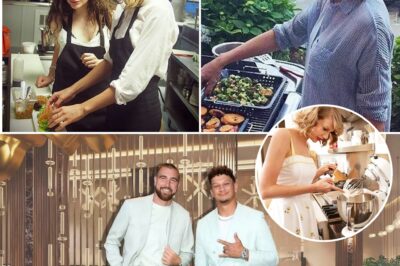 Travis Kelce revealed that Taylor Swift didn’t just give input—she immersed herself in crafting the restaurant menu he co-owns with Patrick Mahomes. From waking up early to taste-test dishes, to seasoning, cooking, and bonding with the kitchen staff, she embraced the role with heart and humility. Her behind-the-scenes presence as a “quiet force” surprised everyone—and made a lasting impression.