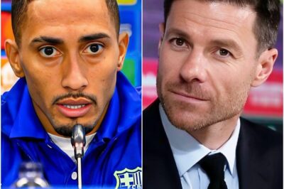 BREAKING NEWS: Raphinha has caused a stir on social media by declaring that Real Madrid’s Champions League victories throughout their history are solely due to luck and favoritism from UEFA and the refereeing team. Manager Xabi Alonso immediately responded with just seven words, leaving the Barcelona star speechless.