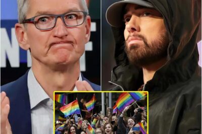 BREAKING: Tim Cook Offers Eminem $200M and Full Apple Music Deal to Endorse LGBT Campaign — His 8-Word Response Left the Entire Music World in Shock…