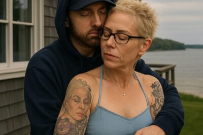Eminem’s ex-wife, Kim Scott Mathers, hospitalized after a mental health crisis, and Eminem brings her to stay secluded in a private Michigan mansion. After a hospitalization for self-harm, Kim vanished from the public eye. A paparazzo captured Eminem escorting a woman to a mansion near Lake Michigan. After weeks of uncertainty, it was revealed to be Kim—and the mansion was the home Eminem intended to gift her in 2006 after their brief remarriage. When asked, Eminem said only: “I once wrote a song killing her in my mind. This is how I’m rewriting a different ending for her—in real life.”