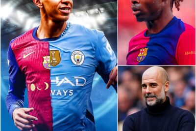 BREAKING NEWS: Manchester City are aiming to pull off the most explosive transfer of the summer! Pep Guardiola has set his sights on fellow Spaniard Lamine Yamal, and the Premier League champions are reportedly ready to offer £200 million plus Jeremy Doku in exchange for the Barcelona wonderkid. Incredibly, Barcelona have already responded to the offer — and their answer has left everyone stunned…