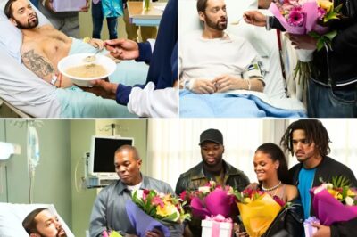 In the Dead of Night, Eminem Is Rushed to Hospital in Critical Condition — Hollywood’s Biggest Stars FLY to Detroit to Witness the Rap Legend’s Heartbreaking Confession That Left Snoop Dogg Weeping and…