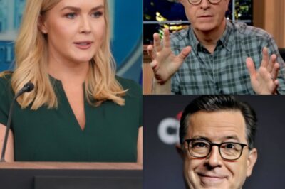 TV ERUPTION: Karoline Leavitt SH0CKS Stephen Colbert with On-Air Takedown