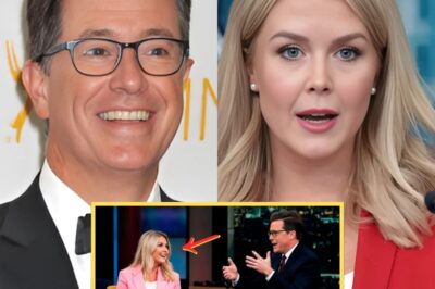 Late Show host Stephen Colbert faced a bitter outcome when he attempted to humiliate Karoline Leavitt with “direct punches.” However, with her brilliance and intelligence, Karoline Leavitt successfully countered all the attacks aimed at her.