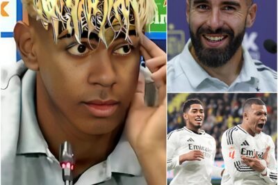 Lamine Yamal surprises when speaking before the Real Madrid match: “I’m sure they won’t be able to score a single goal in this tournament.” Dani Carvajal responds with words that make Lamine Yamal bow his head in silence.