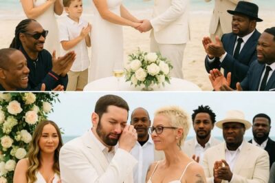 “I’d Marry You All Over Again!” EMINEM Falls to His Knees as Kim Scott’s Vows Leave Him in Tears—But What She Whispered Has Fans Questioning EVERYTHING!