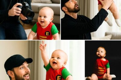 Eminem’s Grandson Elliot Stuns the World in Modeling Debut — But It’s the Message on His Shirt That Left Fans Speechless!Eminem just introduced his 3-year-old grandson Elliot as the face of his newest clothing line — but no one expected this