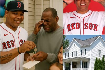 BREAKING NEWS: Rafael Devers secretly paid the rent of a man in need for a year, but when he found out who they were, he bought the entire building to give it to the man’s family…