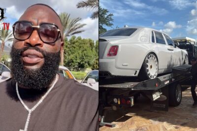 “Bish Was $800K” Rick Ross Takes Delivery Of His Custom Mansory Rolls Royce! (video)