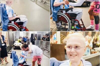 What a beautiful gesture from Lionel Messi before Inter Miami vs Porto…