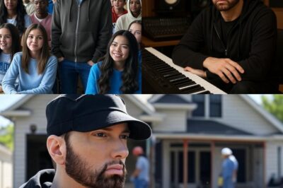 Eminem announced his plan to create a rap school for children, with a special focus on homeless children. Looking at the detailed plan, everyone can feel Eminem’s passion for this project.