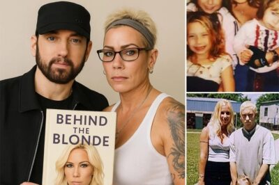 Eminem secretly funds ex-wife Kim Scott’s memoir Behind the Blonde, never asks for credit or edits, revealing quiet support and deep, lasting love beneath their turbulent past…
