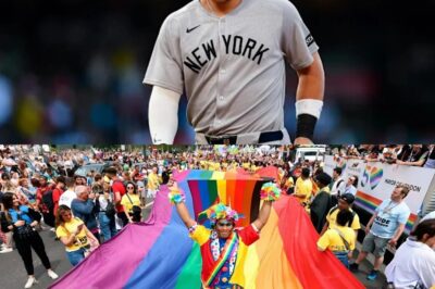 BREAKING: Aaron Judge sparks backlash after announcing he won’t participate in Pride Month — Baseball star Aaron Judge, known for his power and elite catching style
