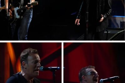 Bono and Bruce Springsteen Stun the World with Surprise Message to the President During Live Performance