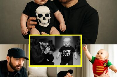 Eminem’s Grandson Elliot Models for His Clothing Line—And the Mysterious Message on His Shirt Has Fans Guessing!
