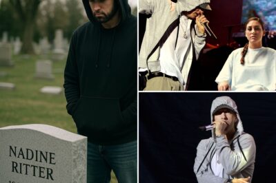 Eminem quietly visited the grave of a fangirl to whom he had once dedicated an entire 5-minute diss rap, delivered in front of an erupting crowd of 20,000, after she revealed her brain cancer diagnosis and limited time left to live. Now, standing before a cold, silent grave with no audience in sight, Eminem brought his music once more to the girl who, he believed, was now smiling in heaven. Her sister, through tears, shared how deeply moved she was that the legendary rapper still remembered a humble fan like her little sister.