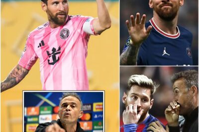 Messi Sends a Bold Challenge to Former Club PSG Ahead of Playoffs! Inter Miami is set to face the Champions League winners in the Round of 16, but M10 shocked the football world with his bold statement: “We will END their championship dream in the next round…” His words immediately drew a fiery response from his former coach Luis Enrique, leaving everyone stunned…
