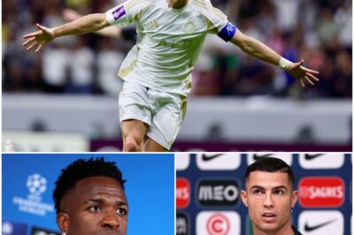 EXTREMELY SHOCKING: When a reporter compared Vinicius and Ronaldo as “too different” in a press conference… it was because his mouth spoke words that he had not yet programmed in his head, leading to an unexpected incident…