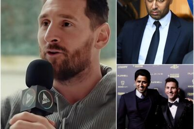 Messi sent his former club PSG a mysterious 8-word message just before the crucial match between Inter Miami and PSG. The message immediately angered president Nasser Al Khelaifi, and his response left everyone speechless…