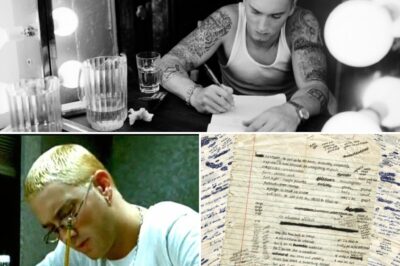 In a music world increasingly driven by technology and smartphone convenience, Eminem—the rap legend from Detroit—clings to a quirky, old-school habit: writing lyrics on anything, from toilet paper and napkins to food packaging. For him, any scrap of paper can birth immortal rap lines