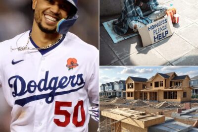BREAKING NEWS: LA Dodgers superstar Mookie Betts has donated his entire $14.9 million in prize money and sponsorships to the Homeless Shelter Initiative to help raise funds to build 150 homes with 300 shelter beds…