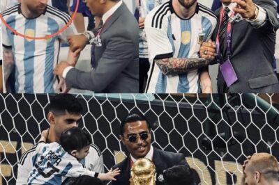 Not again! Salt Bae arrives at the Champions League final after criticism of his celeb-chasing antics at the World Cup – in which he broke FIFA rules by touching the trophy