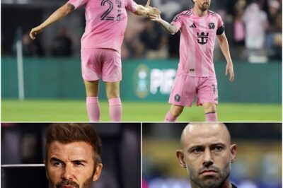 President David Beckham has reportedly demanded that coach Javier Mascherano immediately remove a key player from Inter Miami’s squad because of Messi. The real reason behind this decision is now causing serious tension inside the Inter Miami dressing room…