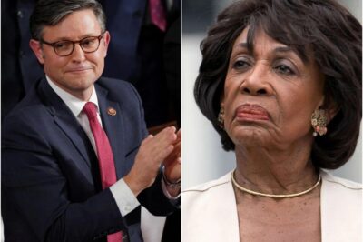 Maxine Waters SCRE@MS at Mike Johnson on Live TV — Then Mike Johnson Makes Her Regret It with One Powerful Quote…