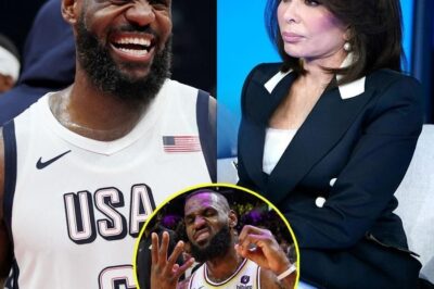 LEBRON JAMES CALLED HER “KKK OLD LADY”… BUT JEANINE PIRRO’S 17 CALM WORDS BROUGHT HIM TO SILENCE…