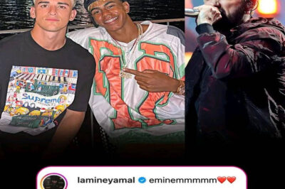 4 times Lamine Yamal showed love to Eminem