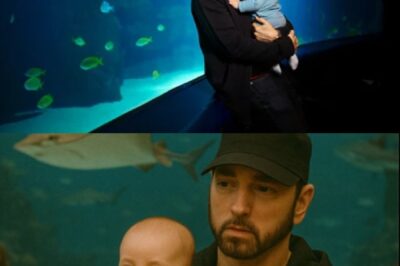 Eminem Takes His Grandson Elliot Mathers to the Aquarium to Play and Teach Him About the World Around Them
