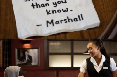 A Waitress Leaves a Note on Eminem’s Napkin – His Reply Changes Her Life