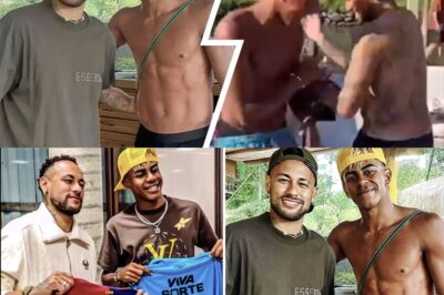 Lamine Yamal links up with Neymar for round of beach footvolley in Brazil vacation: spotted