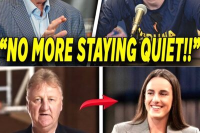 Larry Bird Breaks Silence with Powerful Message to Caitlin Clark—Is This the WNBA’s Turning Point?