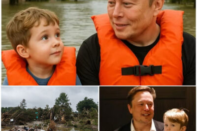 Heartbreaking Moment: 5-Year-Old Boy Asks Elon Musk, ‘Where Is My Daddy?’—His Response Will Move You” In the midst of the Texas disaster relief, a young boy’s simple question to Elon Musk left the room in silence. His response was a moment of pure compassion.
