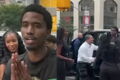 Diddy’s Kids Seen Celebrating, Doing Push-Ups on the Sidewalk After Verdict