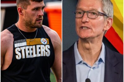 BREAKING NEWS: Famous LGBT billionaire Tim Cook has reportedly offered TJ Watt $200 million along with sponsorship for the Pittsburgh Steelers during the 2025 season—on the condition that he agrees to publicly support the LGBT community in a permanent advertisement. In response, TJ Watt said just one sentence that left the entire NFL speechless…