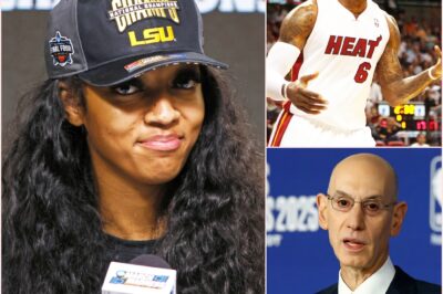 NBA BREAKING: Angel Reese Demands NBA Fire LeBron James For Publicly Insulting And Attacking Her On Live TV — But Adam Silver’s Lightning-Fast Decision Immediately After That Left Reese Speechless!