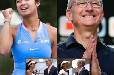 BREAKING NEWS!  Apple billionaire Tim Cook offered tennis star Alex Eala a $24 million contract – on the condition that she publicly participate in a marketing campaign for Apple’s new iPhone features and product line. Eala’s answer was just one sentence… and it sent shockwaves through the sports world!