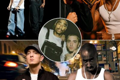 Internet loses it as “Without Me” remix featuring 2Pac drops—his voice sounds like it came straight from the afterlife. No one knows if it’s AI, an unreleased session, or a ghost collab. One viral comment sums it up: “2Pac saying ‘Guess who’s back?’ on an Eminem track? Reality just glitched.”