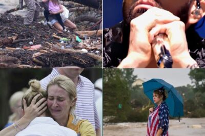 When Eminem heard the heartbreaking news that a devastating flood in Texas had claimed 51 lives—including 27 young girls swept away from their summer camp—he broke down in tears. This wasn’t just another headline. It hit him deep. Within hours, he quietly donated $5 million to the Texas relief fund. But it wasn’t the money that left people speechless—it was what Marshall sent afterward. Along with a personal message to the grieving parents, he included something so raw, so full of pain and love, that it left everyone in tears.